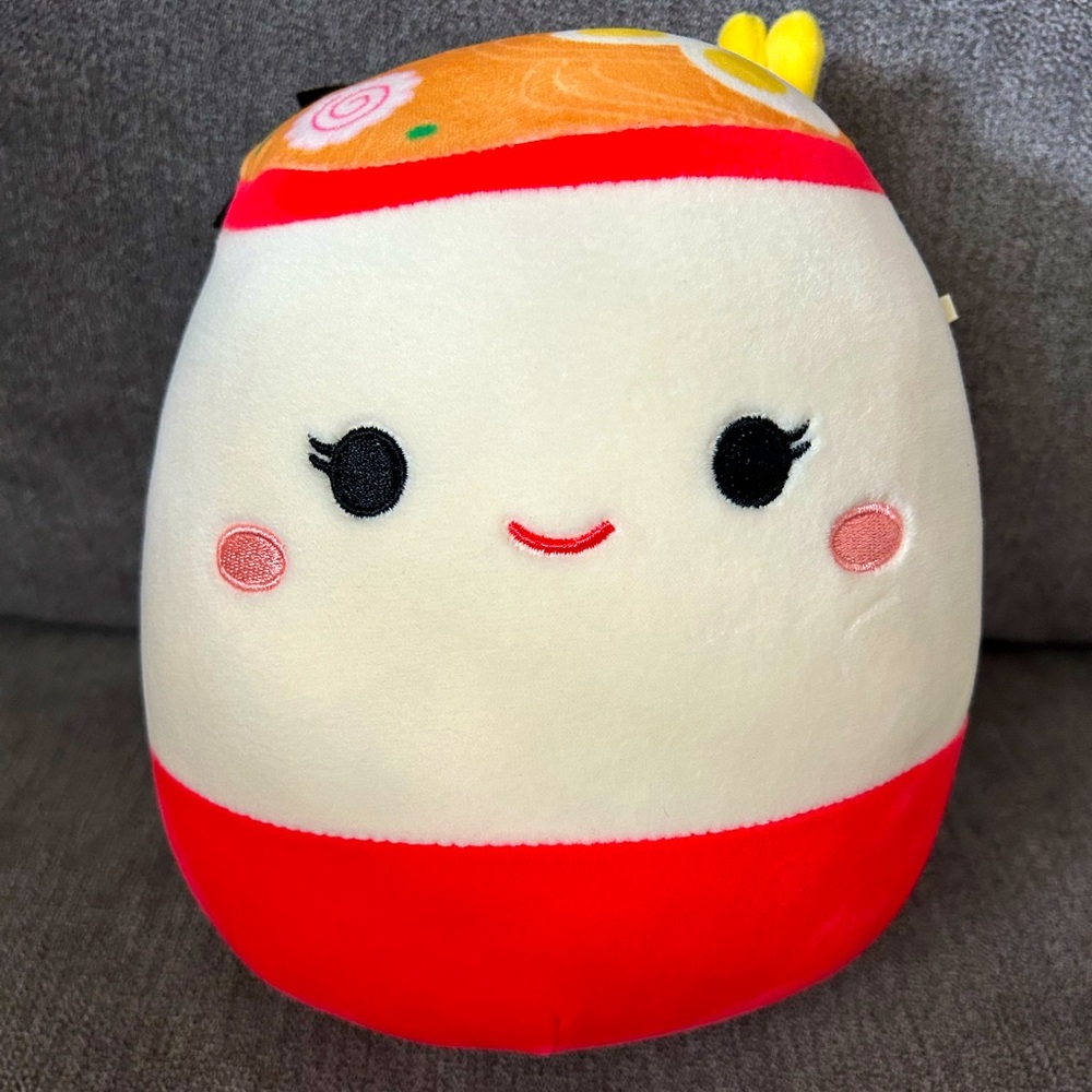 EUC Ramen Squishmallow 8in.